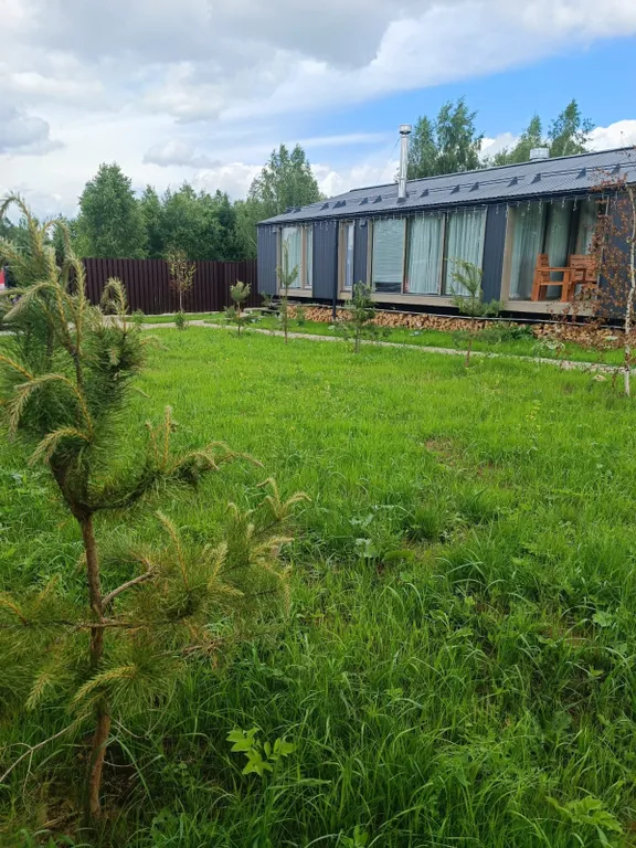 Коттедж Дом с панорамными окнами и печью для семейного отдыха, отдыха с детьми — Семеновское