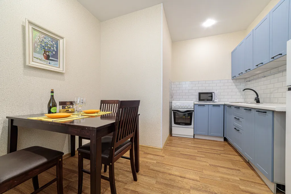 Квартира в новом доме с видом на лес