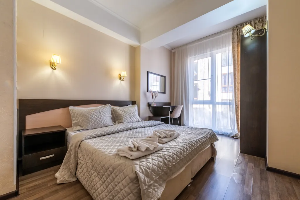 Семейные апартаменты, 3 этаж, Ваши панорамные горы