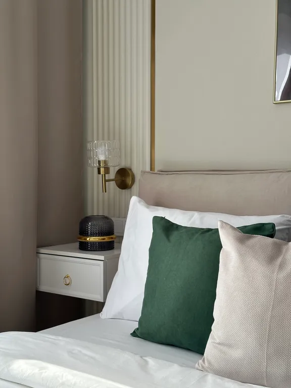 Студия класса премиум для четверых гостей с шикарным ремонтом