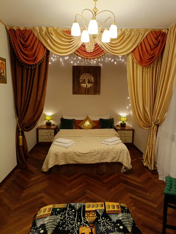 Квартира Квартира Евро-двушка с камином у Екатерининского дворца — Пушкин