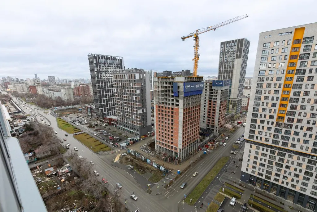 Квартира Квартира Евродвушка на 22 этаже, Южный Автовокзал — Екатеринбург