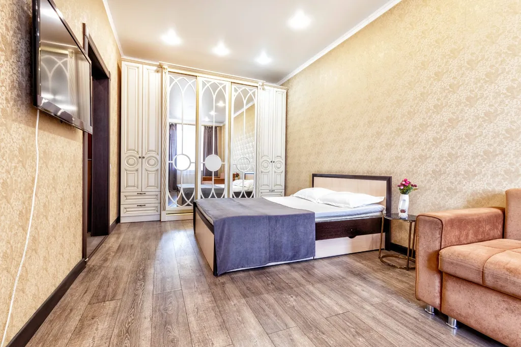 Квартира-студия с современным дизайном