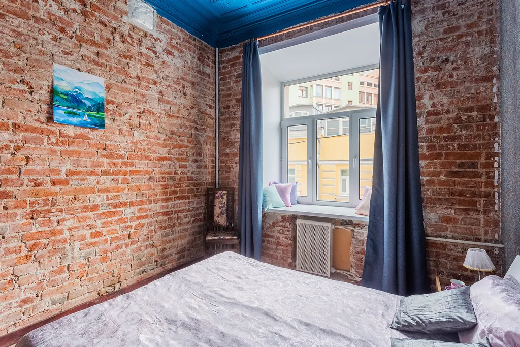 Квартира Прекрасная комната в стиле Лофт на Смоленской в центре — Москва