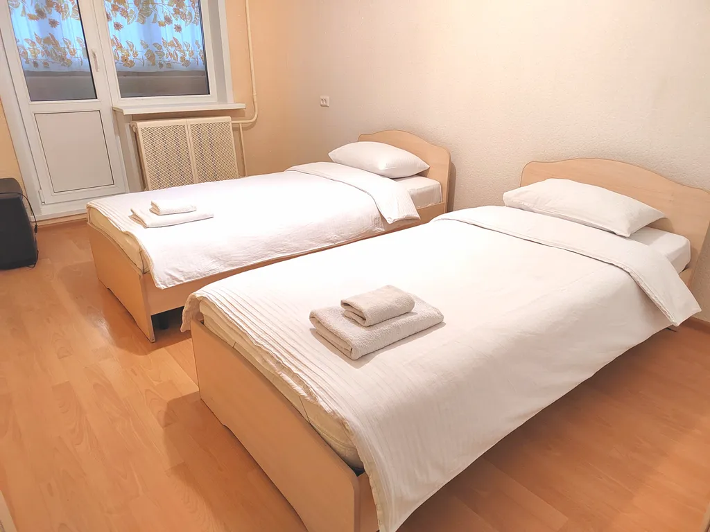 Просторная двухкомнатная с изолированными комнатами и большой кухней