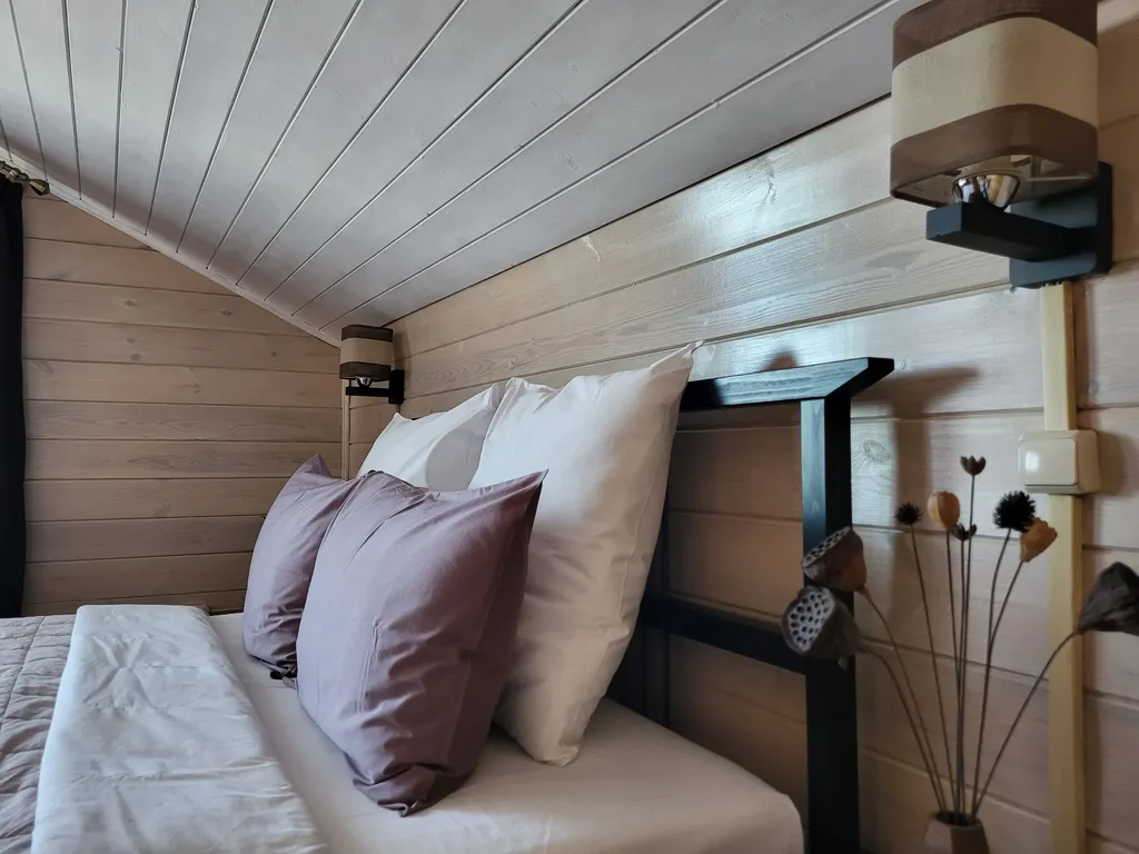 Коттедж Семейный коттедж с дровяной баней, камином и мангалом — Дракино