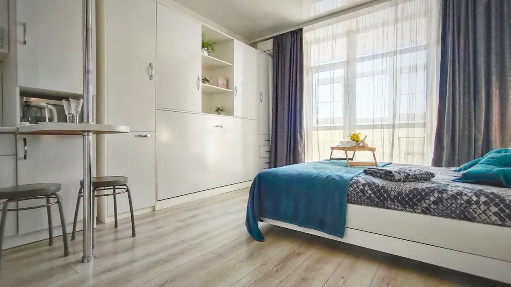 Квартира Квартира Студия с видом на Амур — Хабаровск