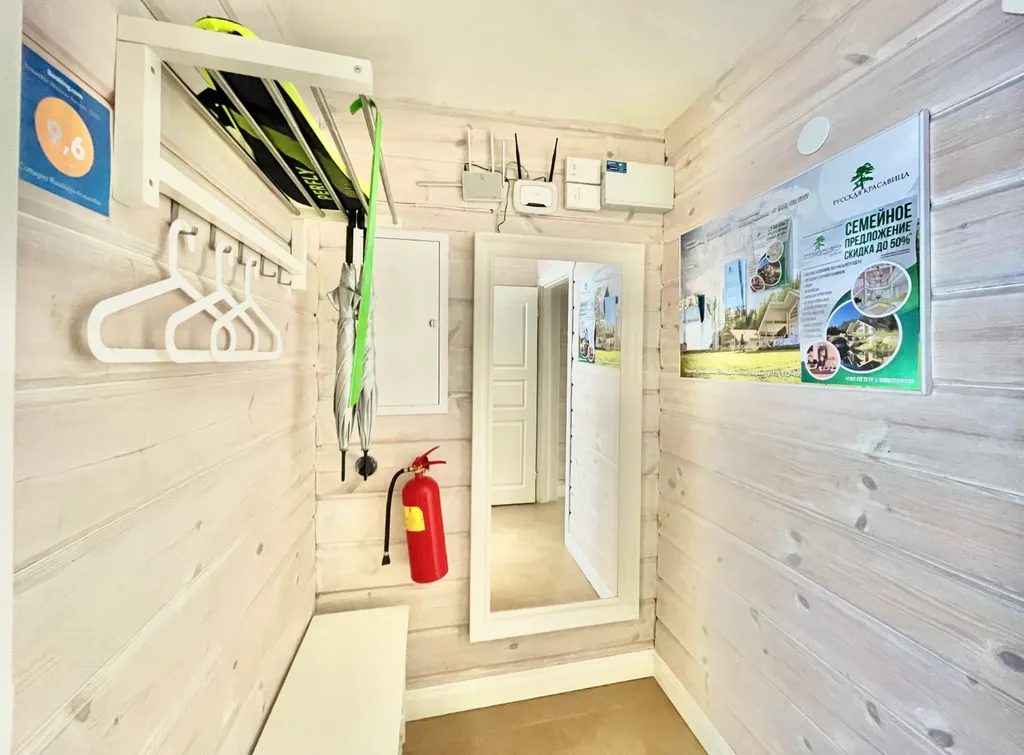 Коттедж с сауной и камином