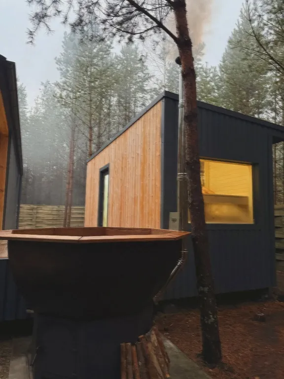 Дом 52m2 — чан, кухня, Wi-Fi