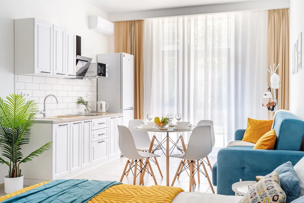 Квартира Квартира Уютная студия от Home Group apartments — Геленджик