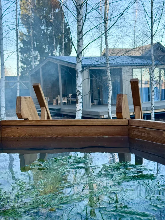 Коттедж Уютный дом на опушке леса с баней и сибирским банным чаном — Москва