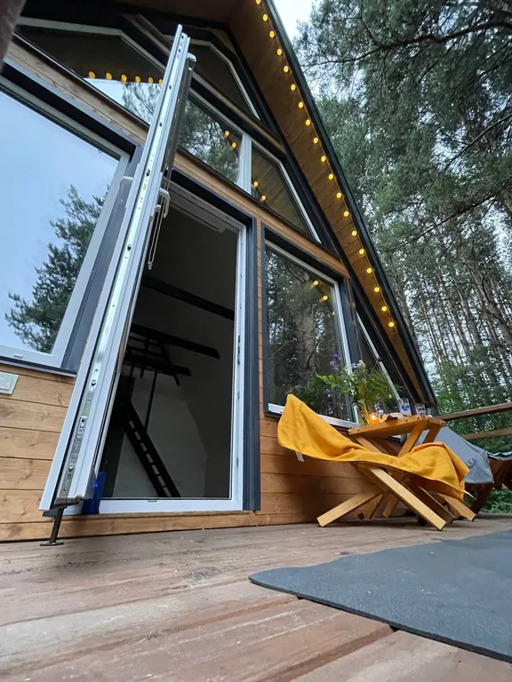 Глэмпинг A-frame Дом-1