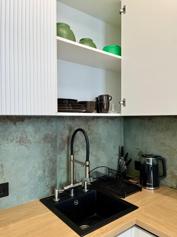 Квартира Квартира Стильная студия на первой линии у моря — Зеленоградск