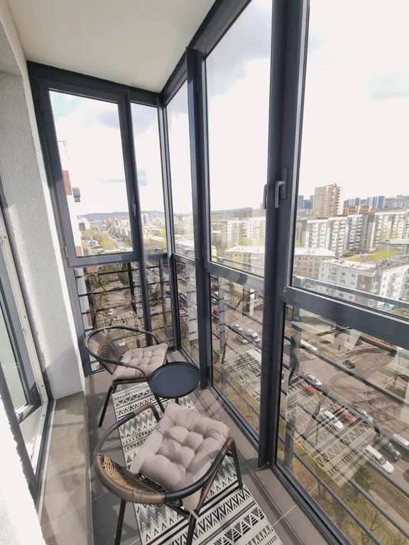 Уютная квартира с шикарным видом на город