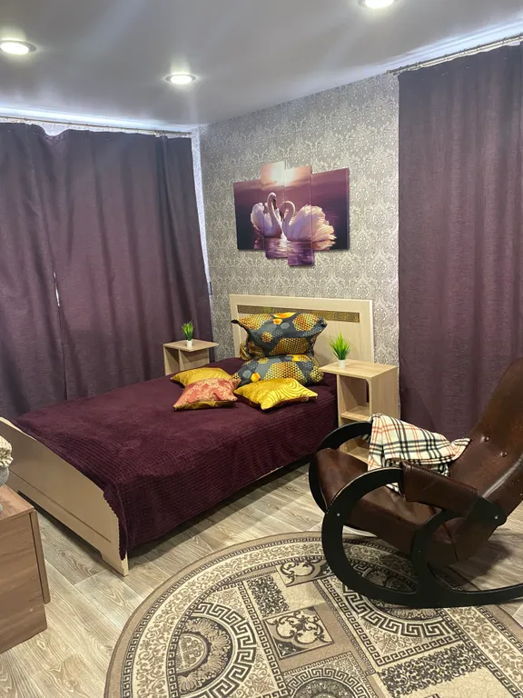 Уютная однокомнатная квартира в центре поселка