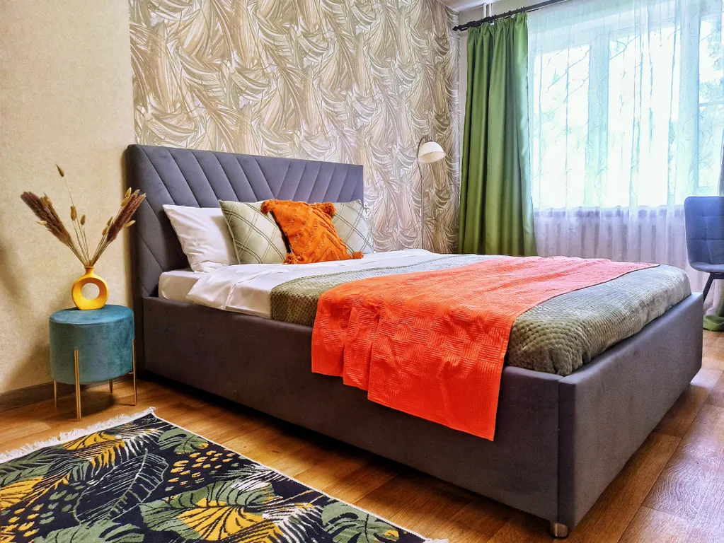 1-к квартира на 2-4 гостя в тихом дворе 212 квартала