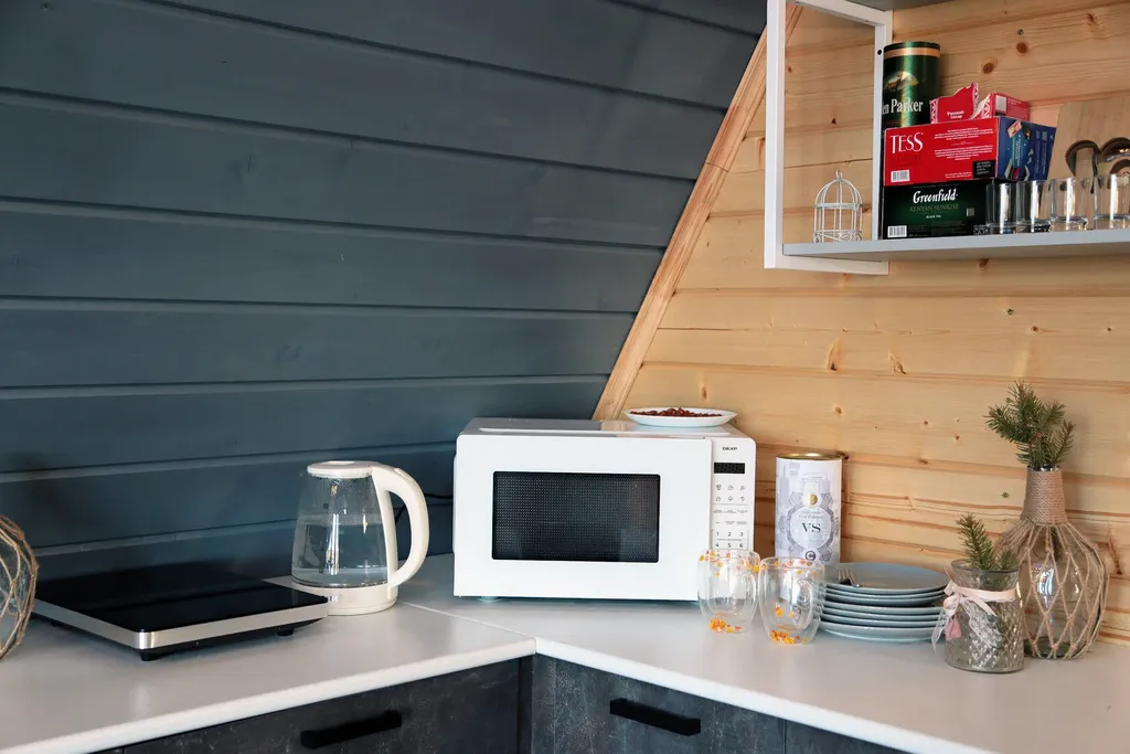 Дом А-фрейм на горе