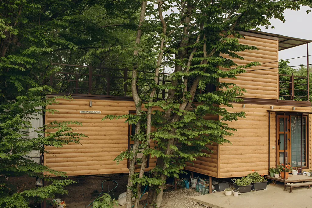 Коттедж в лесу