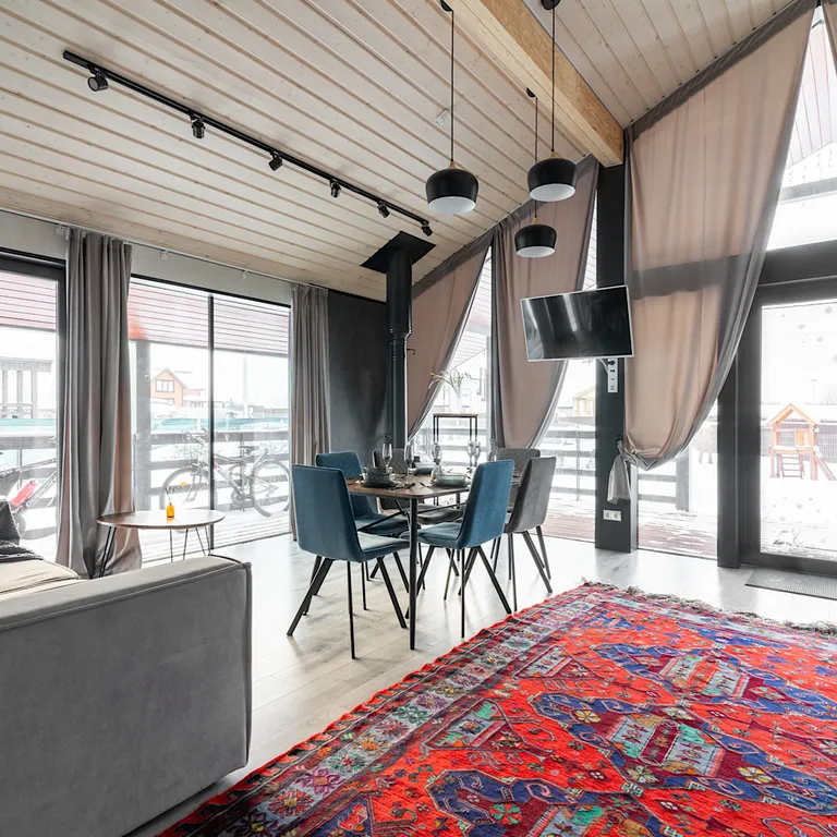 Домик в Икше с сауной и камином