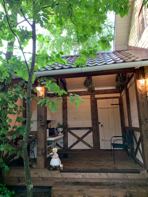 Дом для двоих с сауной и беседкой Villa romantica