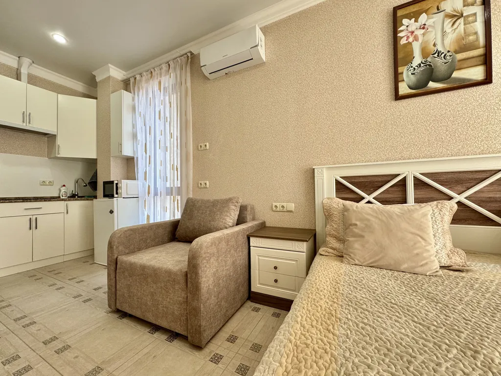 Квартира Стандарт студия с видом на море и реку — Лазаревское