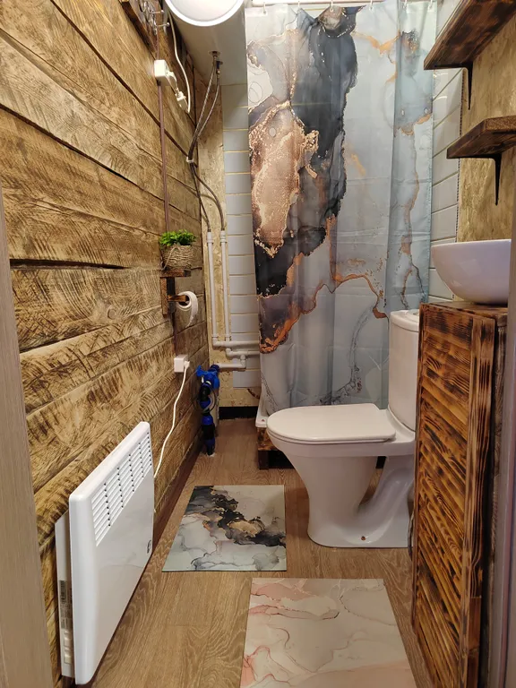 Коттедж Уютный, теплый дом с видом на гору Мустаг — Шерегеш