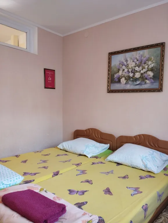 Уютная маленькая комната с балконом, близко к морю