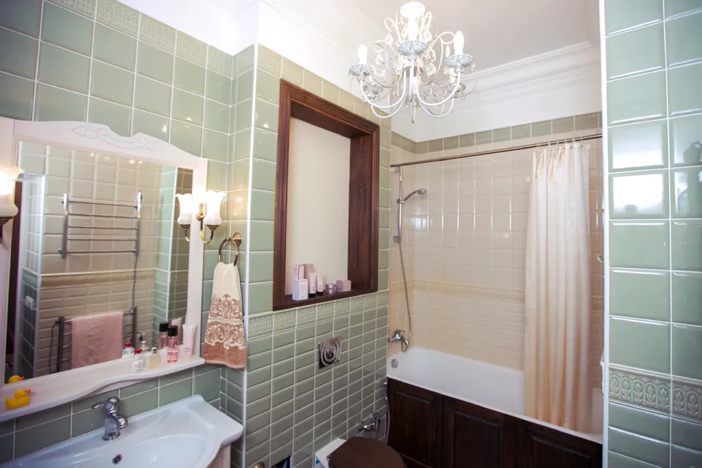 Огромные апартаменты с видом на крышу