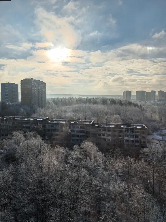 Квартира Квартира с видом на Кристалл и Лес — Москва
