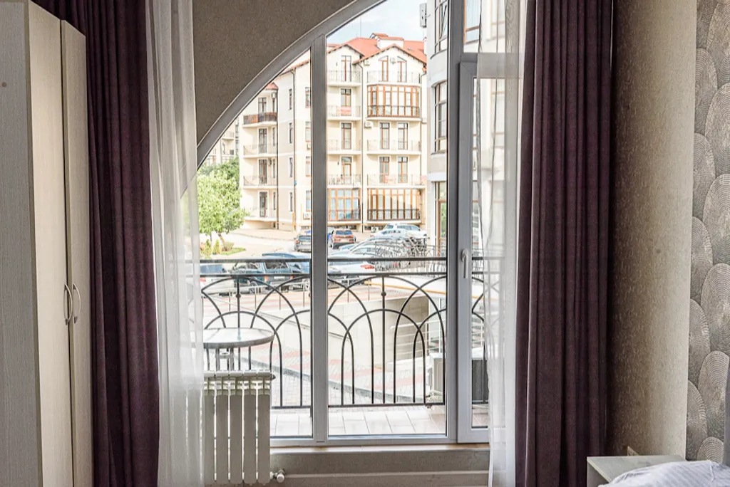 Квартира Квартира Студия с балконом и видом на море в ЖК Черноморский-2 — Геленджик