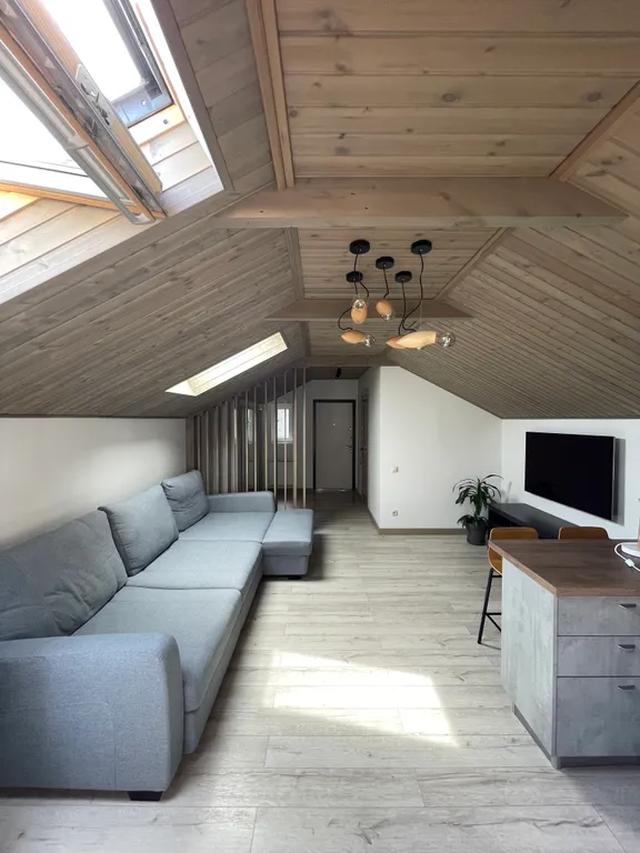 Dark wood apartment