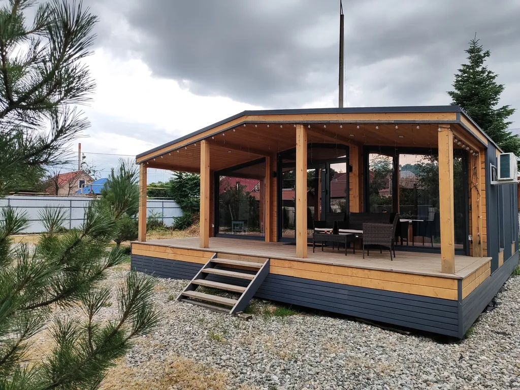 Коттедж Деревянный уютный дом — аренда посуточно в Мостовской