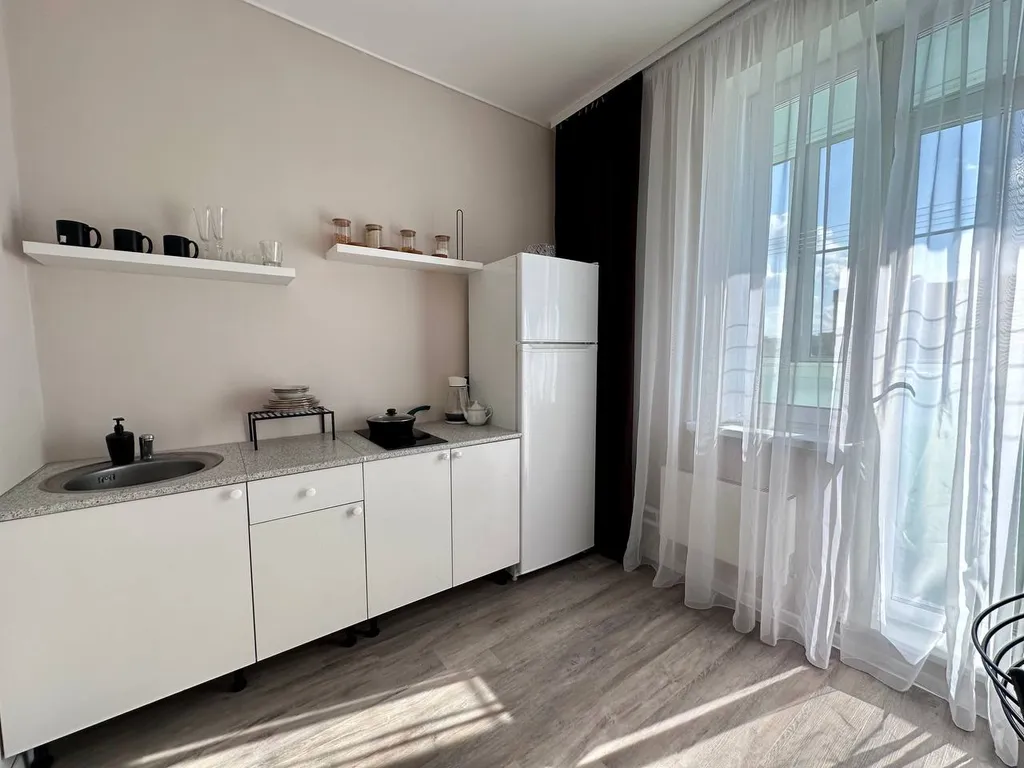 Полноценная однокомнатная квартира с балконом