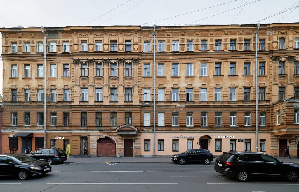 Квартира Квартира Студия с дизайнерским интерьером у Московского вокзала — Санкт-Петербург