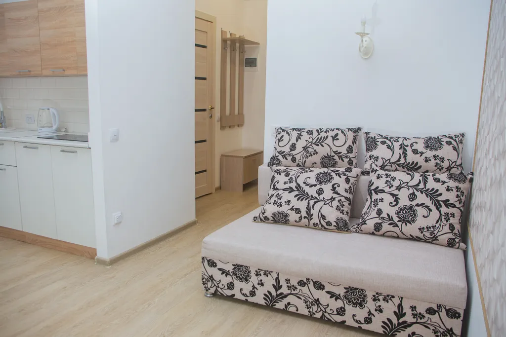 Уютная квартира студия с балконом