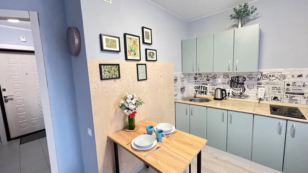 Уютная студия рядом с рекой Волгой и Павловским парком