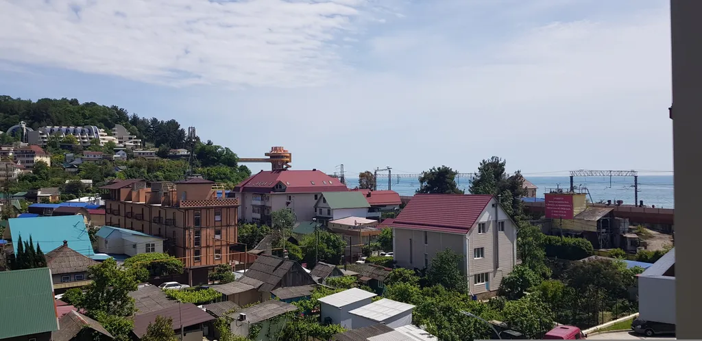 Студия с видом на море