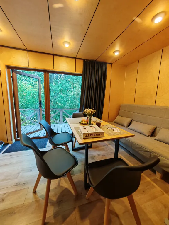 Дом Secret Garden с купелью и панорамными окнами