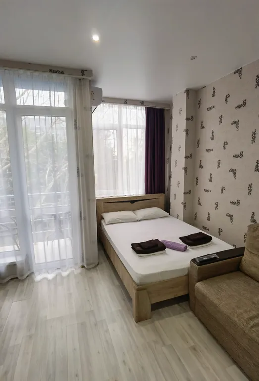 Квартира Квартира Уютная студия 30 метров до моря — Адлер