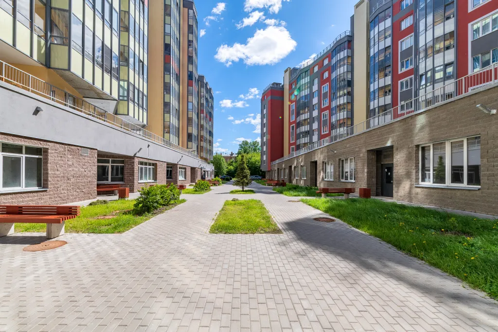 Современные апартаменты на Охте
