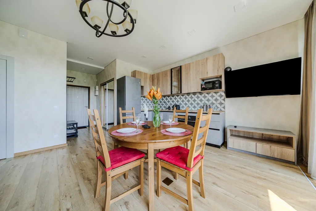 Охтаинн 9-12 с двумя спальнями и видом на лес