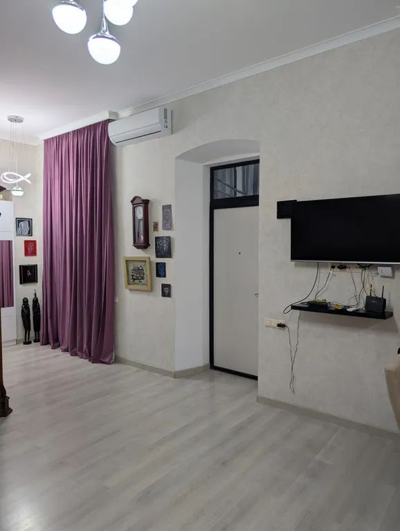 Nika's apartment in an old Tbilisi