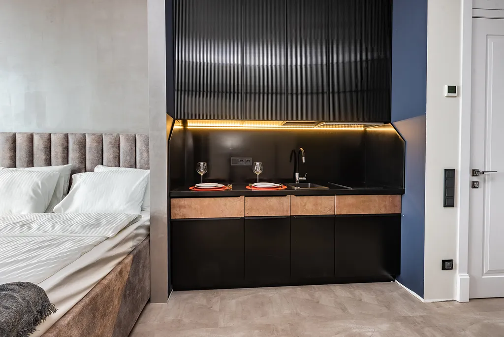 Квартира Квартира с ванной у окна в Башне Нева Тауэрс — Москва