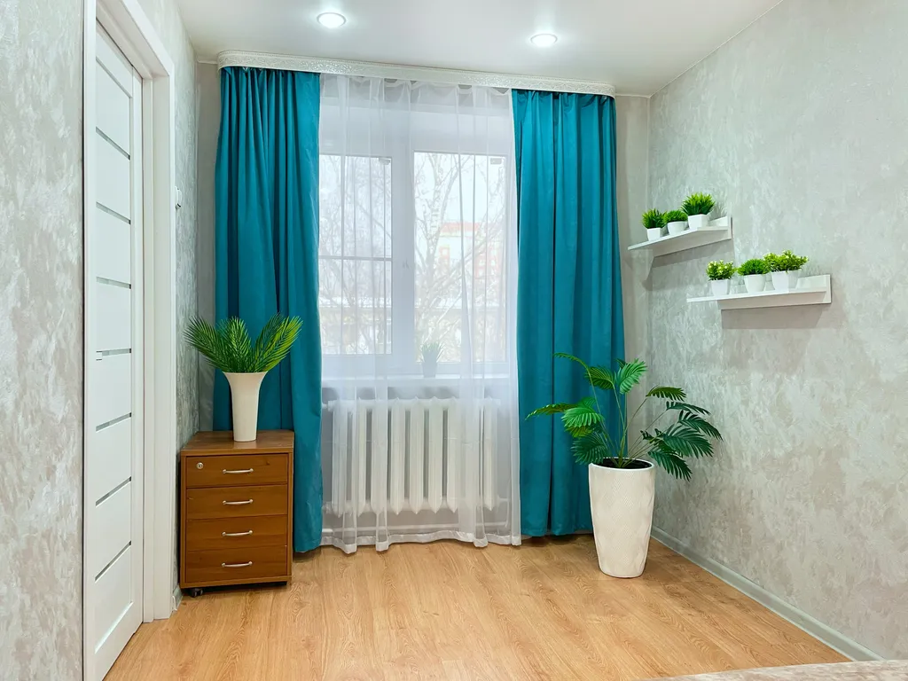 Шикарная 2-комнатная квартира для 1-6 гостей, с кондиционером