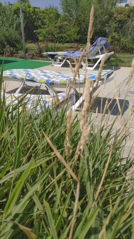 Апартаменты с выходом в сад