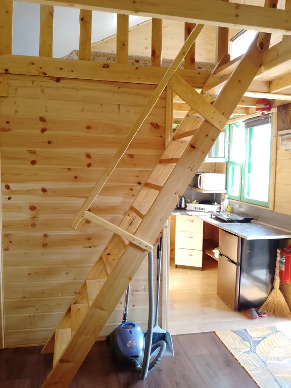 Домики с видом на озеро