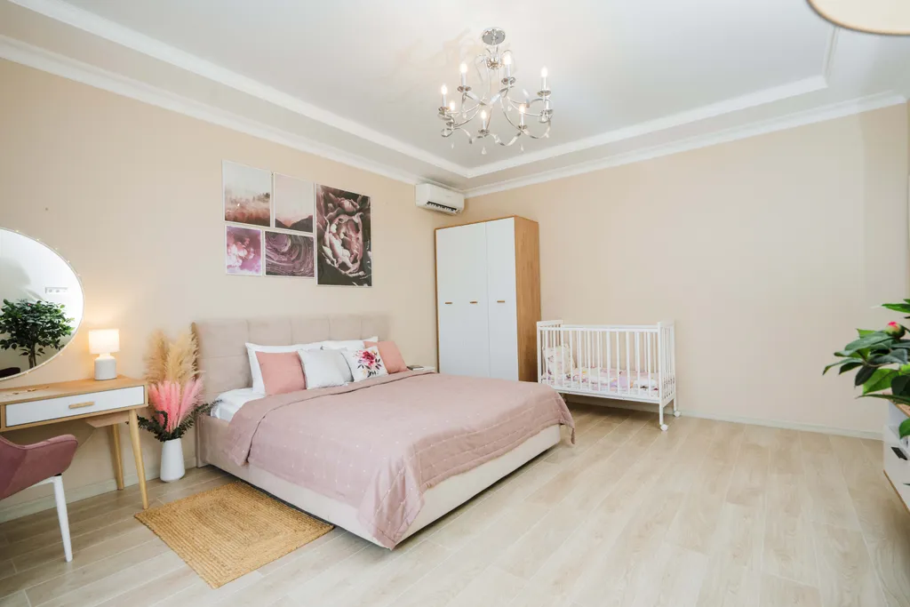 Вилла с бассейном и панорамной баней