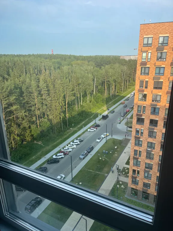 Квартира Квартира-студия у Внуково с кроватью и диваном и панорамным видом — Москва