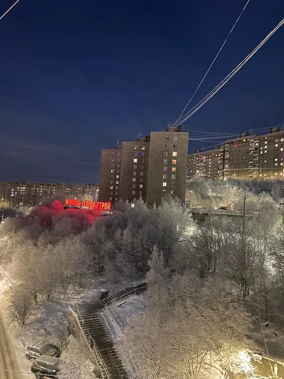 Квартира с красивым видом на город