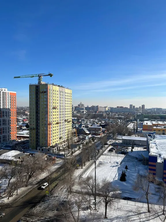 Квартира с красивым видом из окна и новым ремонтом